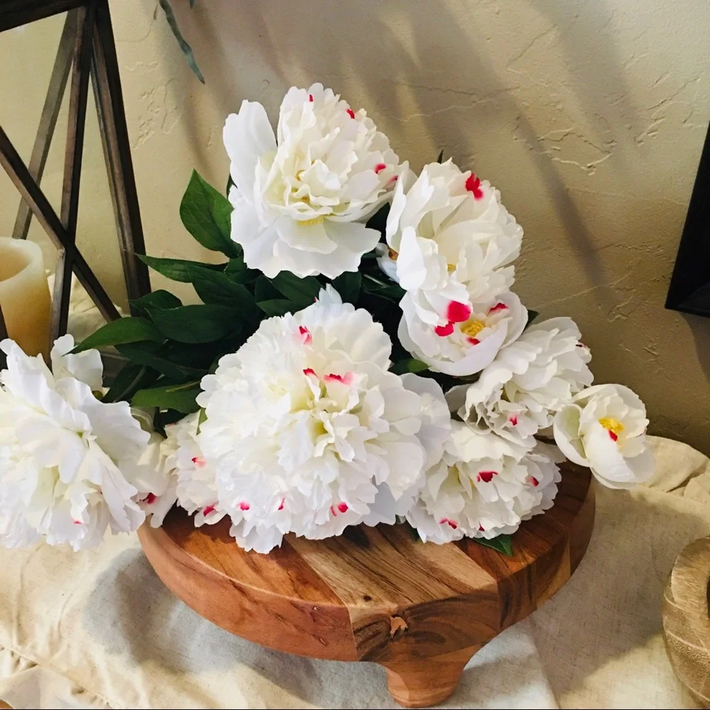Wedding flowers fake faux floral flower bundle bouquet bridal